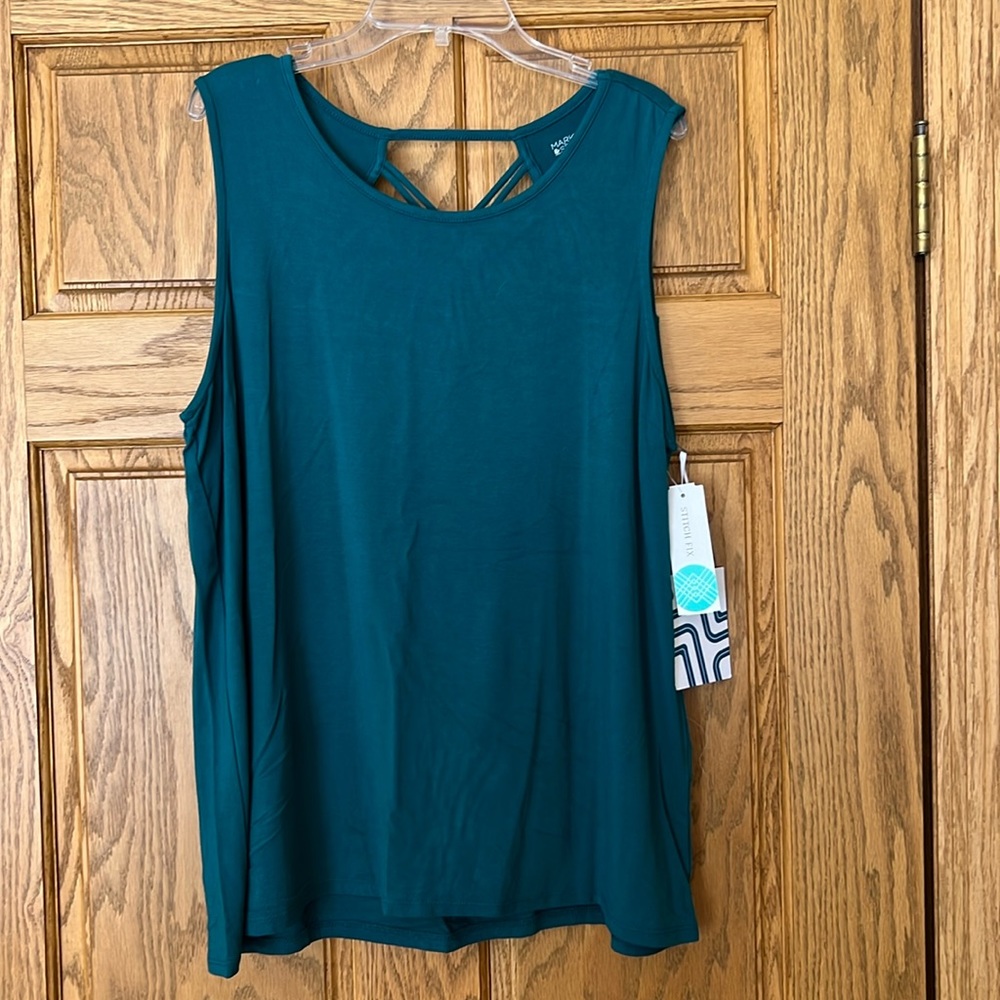 NEW Market & Spruce Sleeveless Top, Size Large